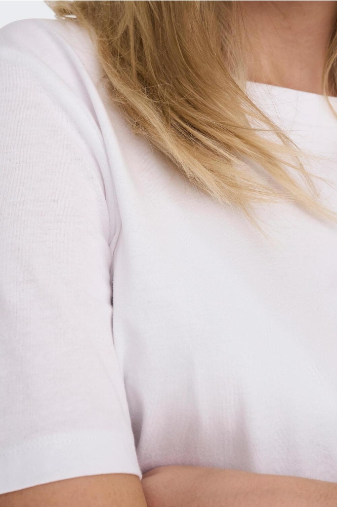 ONLONLY S/S TEE JRS NOOS 15270390 WHITE